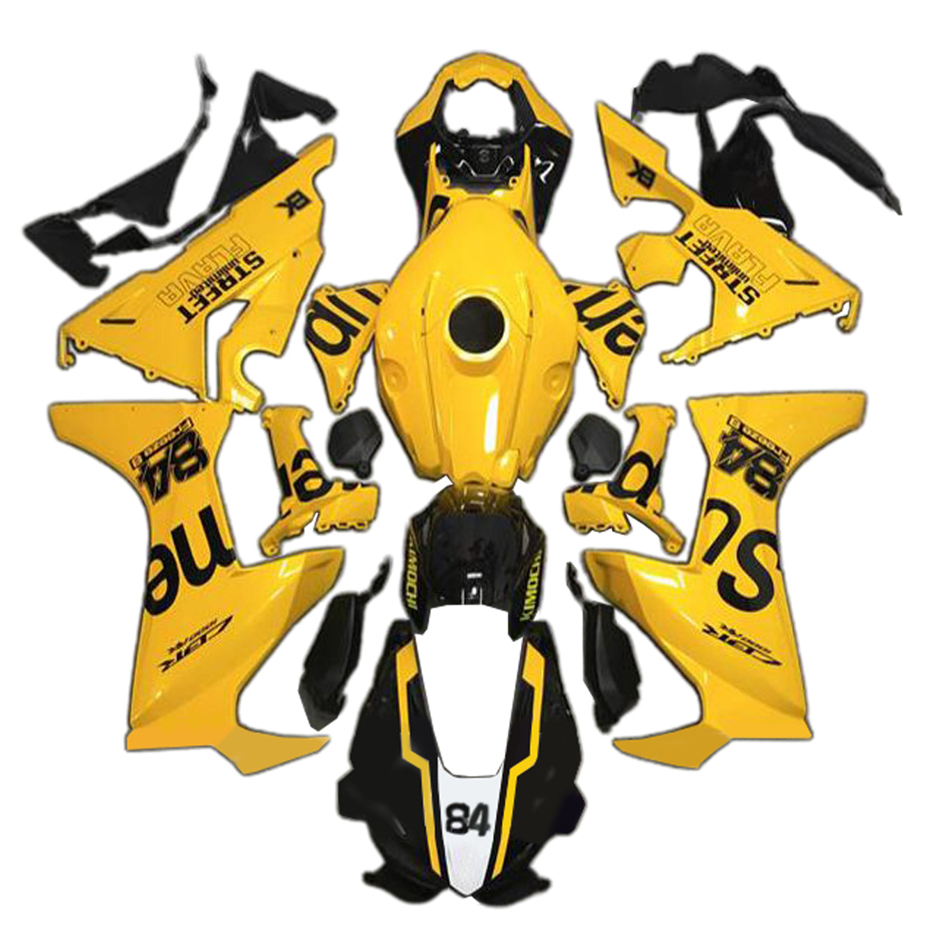 Honda CBR1000RR 2017-2025 Fairing Kit Bodywork Plastic ABS