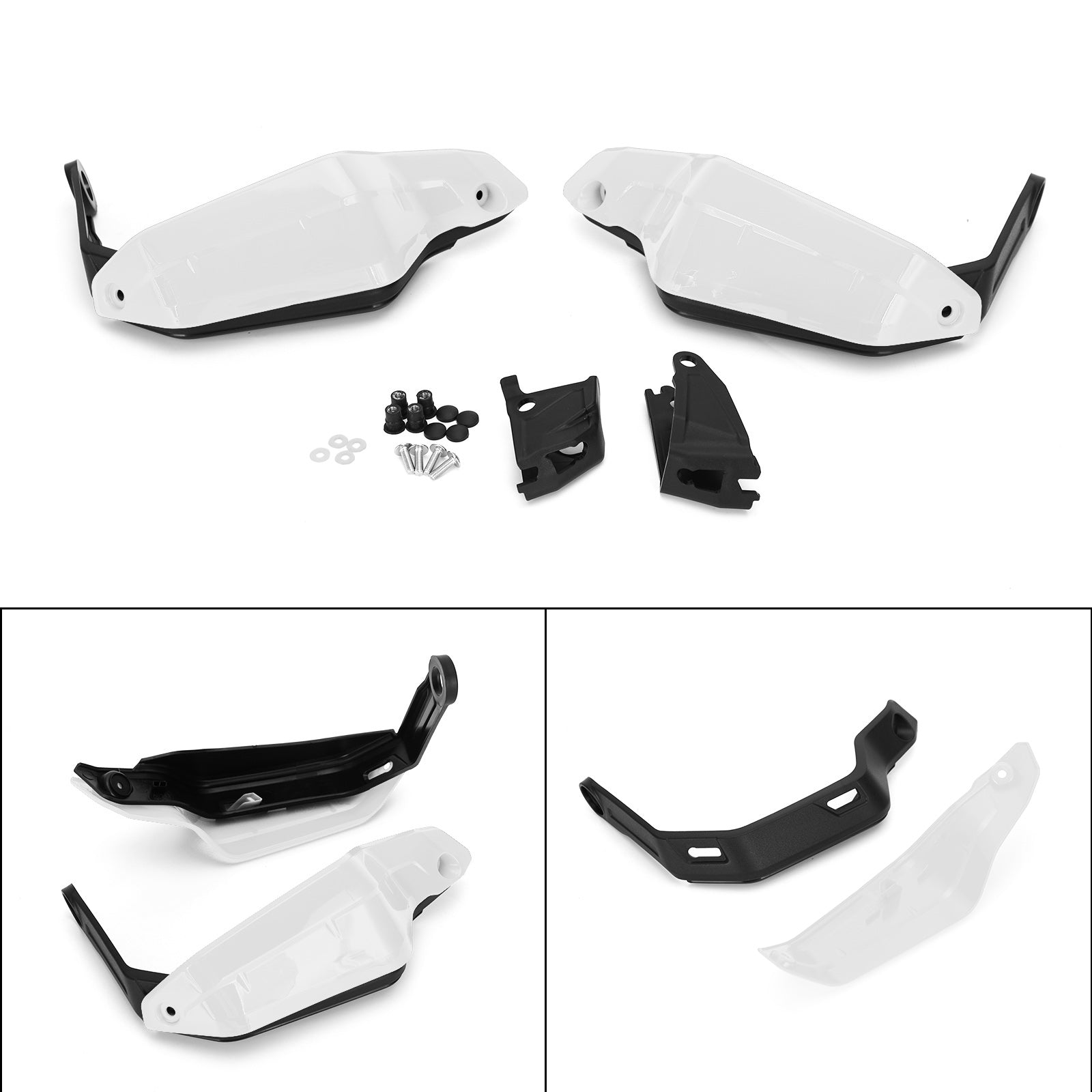 Handguard Protector for Honda CRF1100L /Adv.sports 20-21 X-ADV 750 21-24 White