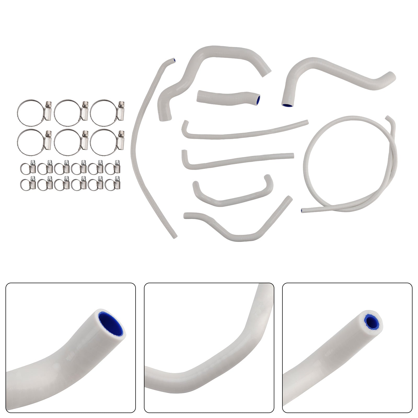 2017-2025 Suzuki GSX-S750/Z Silicone Radiator coolant Hose kit