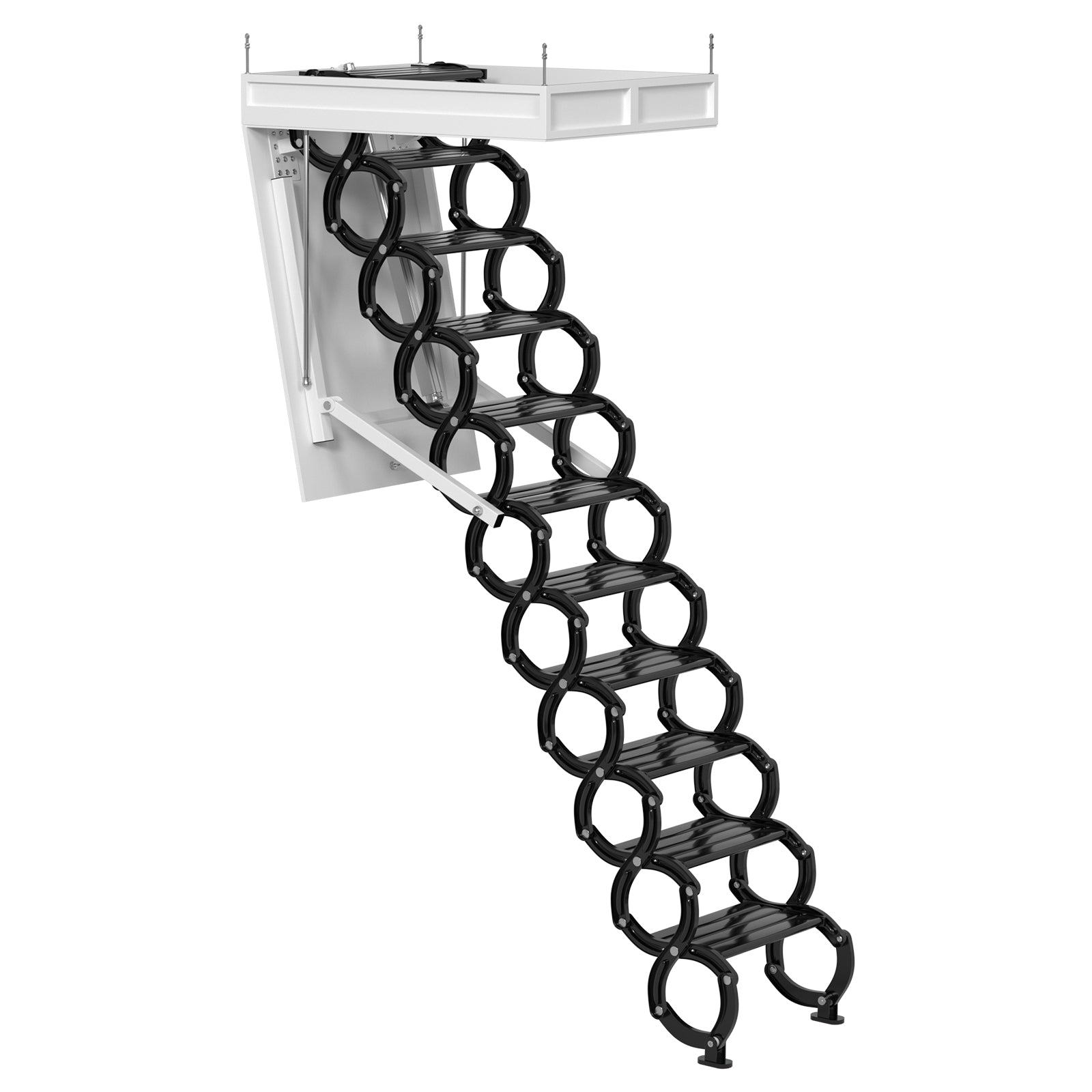 electirc attic ladder Aluminum folding 9.5ft with remote for loft