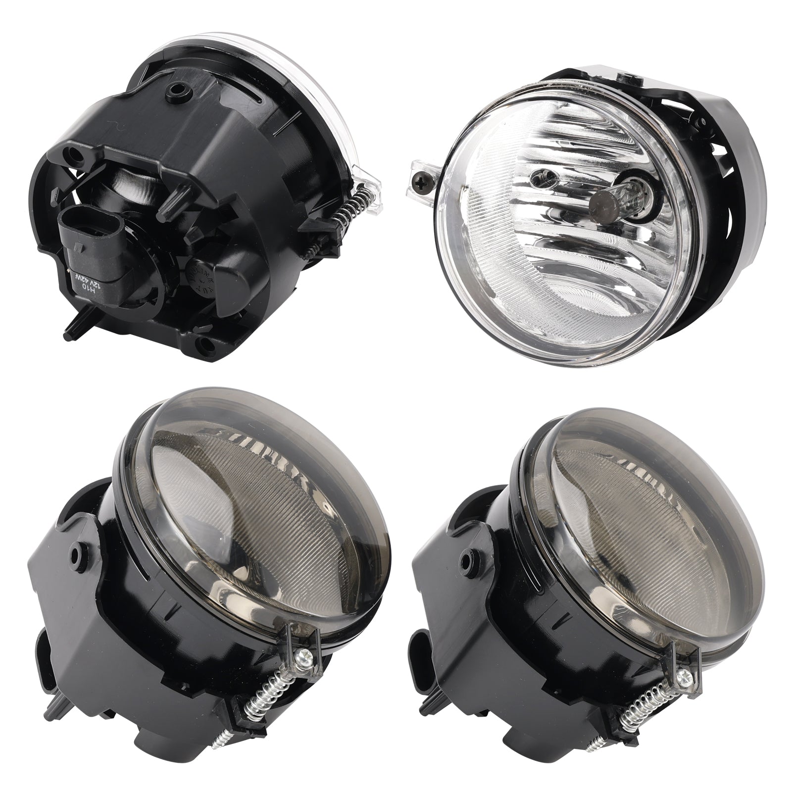 Pair Fog Lights For Dodge Chrysler Caliber Jeep Compass 4805857AA