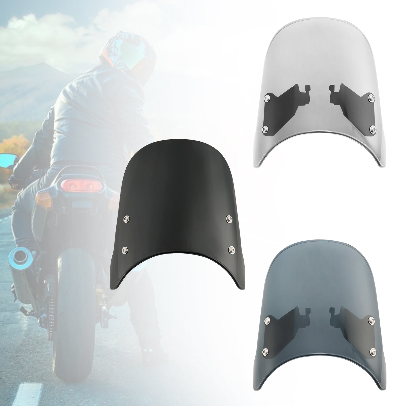 Husqvarna Vitpilen 401 Svartpilen 401 2019-2023 Windshield WindScreen