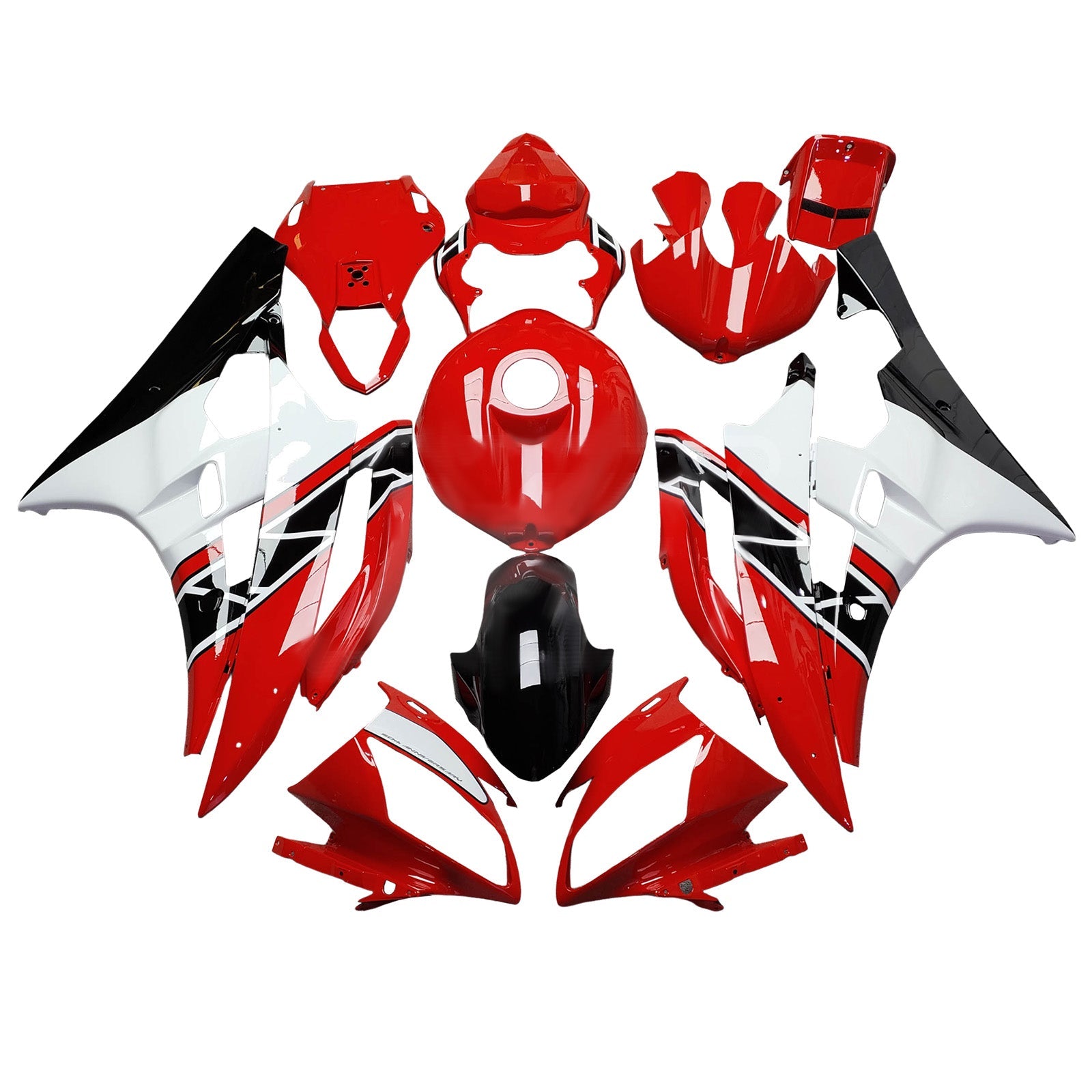 Injection Fairing Kit Bodywork Plastic ABS For Yamaha YZFR6 YZF-R6 2006-2007