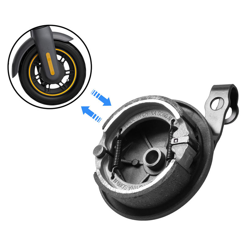 Front Wheel Hub Brake Cover Compatible with Segway Ninebot Max G30/G30LE