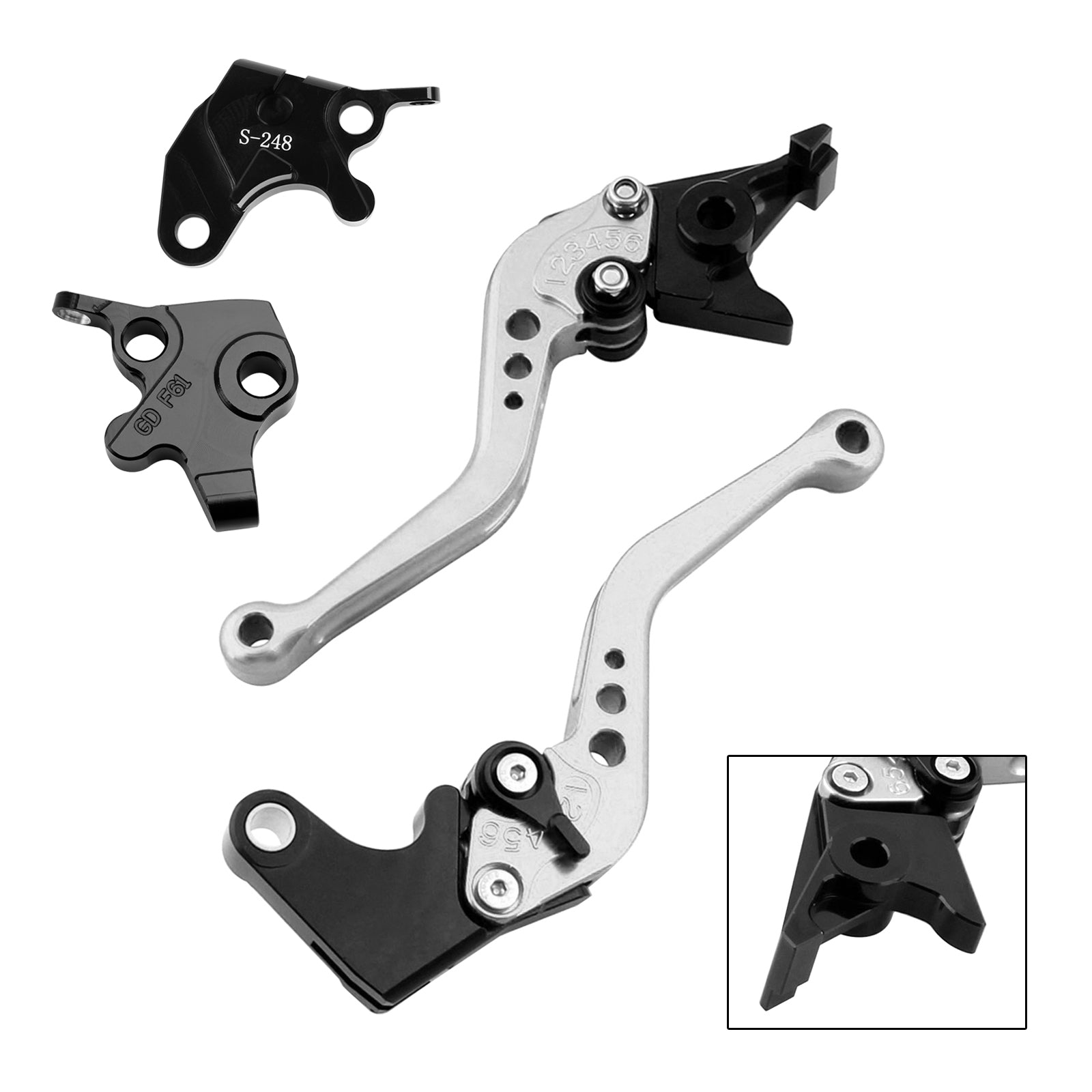 2008-2011 YAMAHA YZF R125 NEW Short Clutch Brake Lever