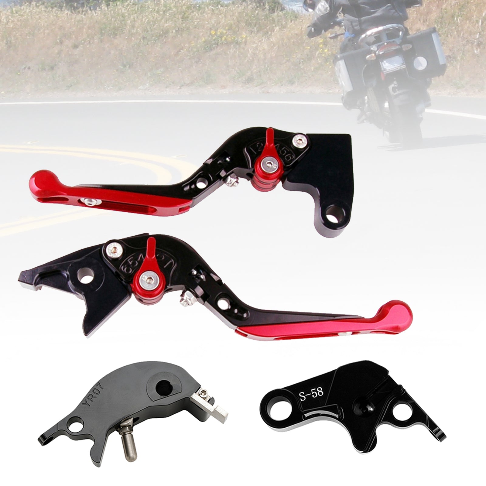 Adjustable Clutch Brake Lever fit for YAMAHA YZF R7 MT-10/SP FZ-10/SP 2022-23