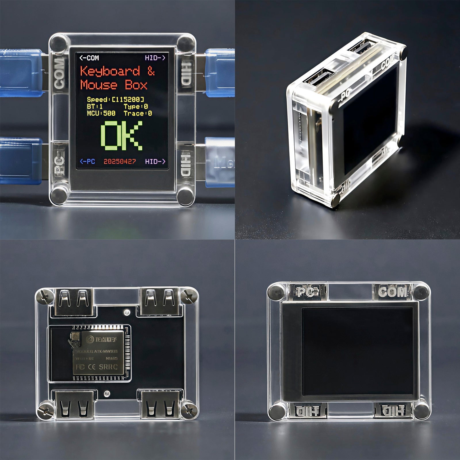 Kmbox Keyboard Mouse Controller Dual Machine Control Learning Development Board