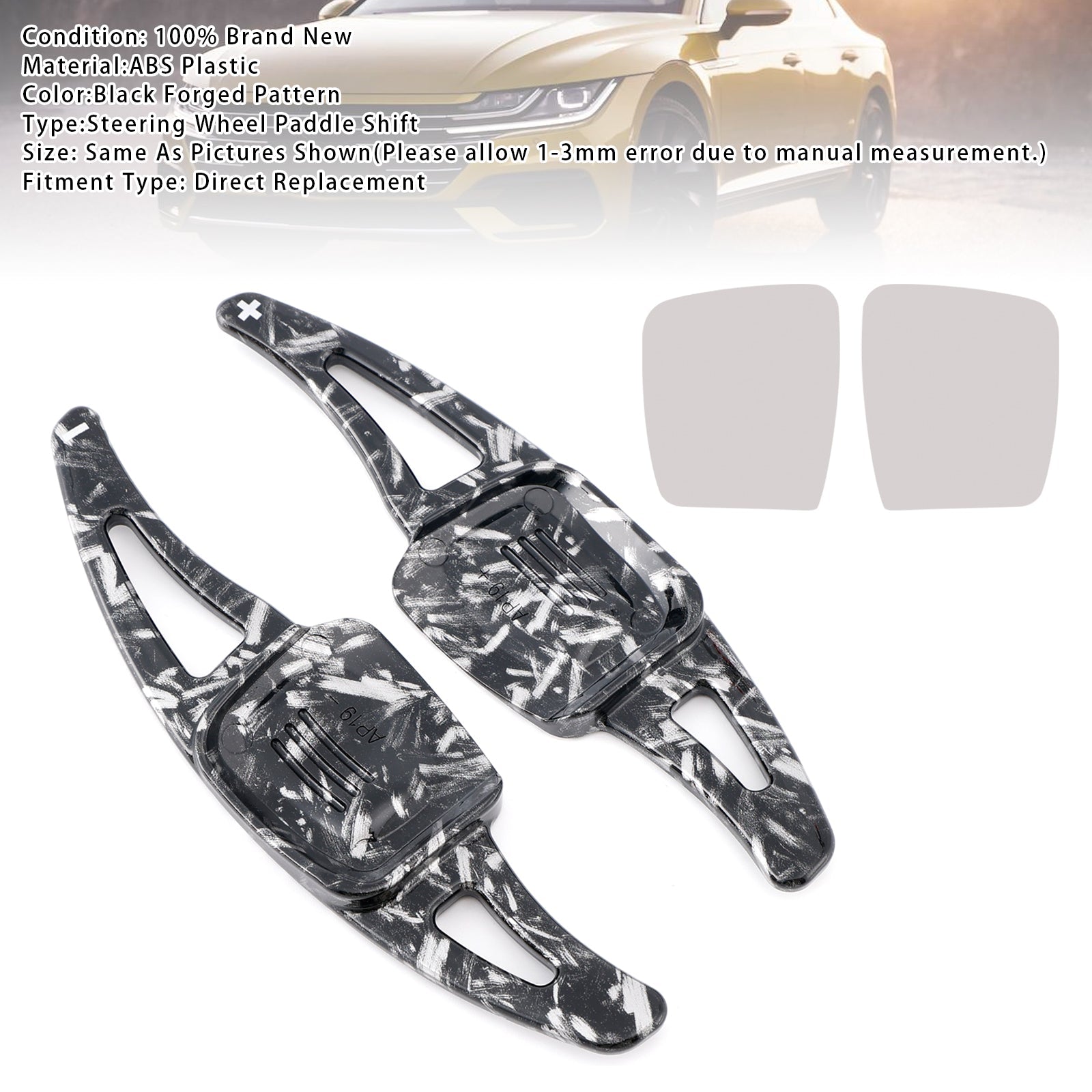 Steering Wheel Paddle Shifter Extension For VW Golf 8 Tiguan