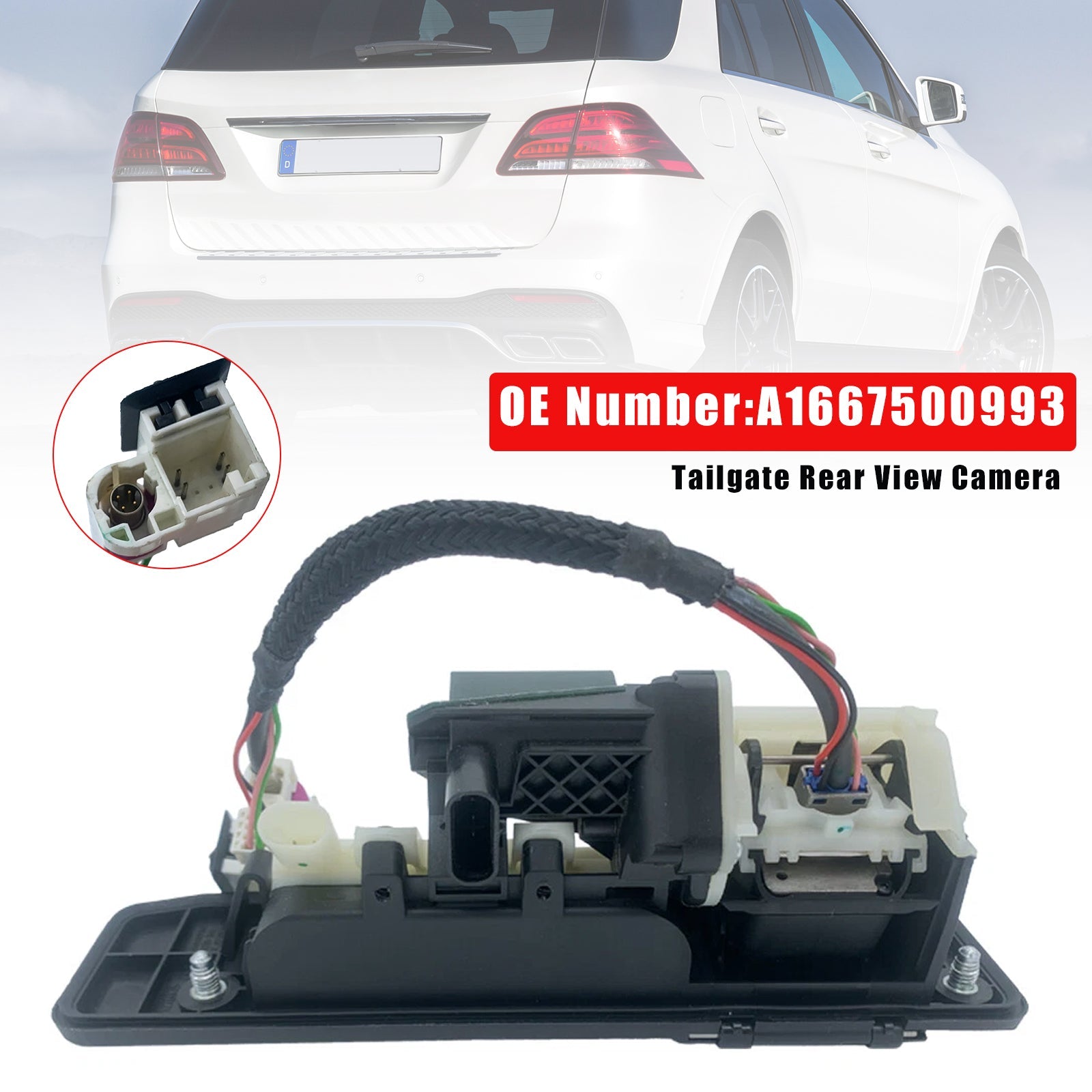 Mercedes-Benz GLA200 GLA250 GLA45 AMG Tailgate Rear View Camera A1667500993