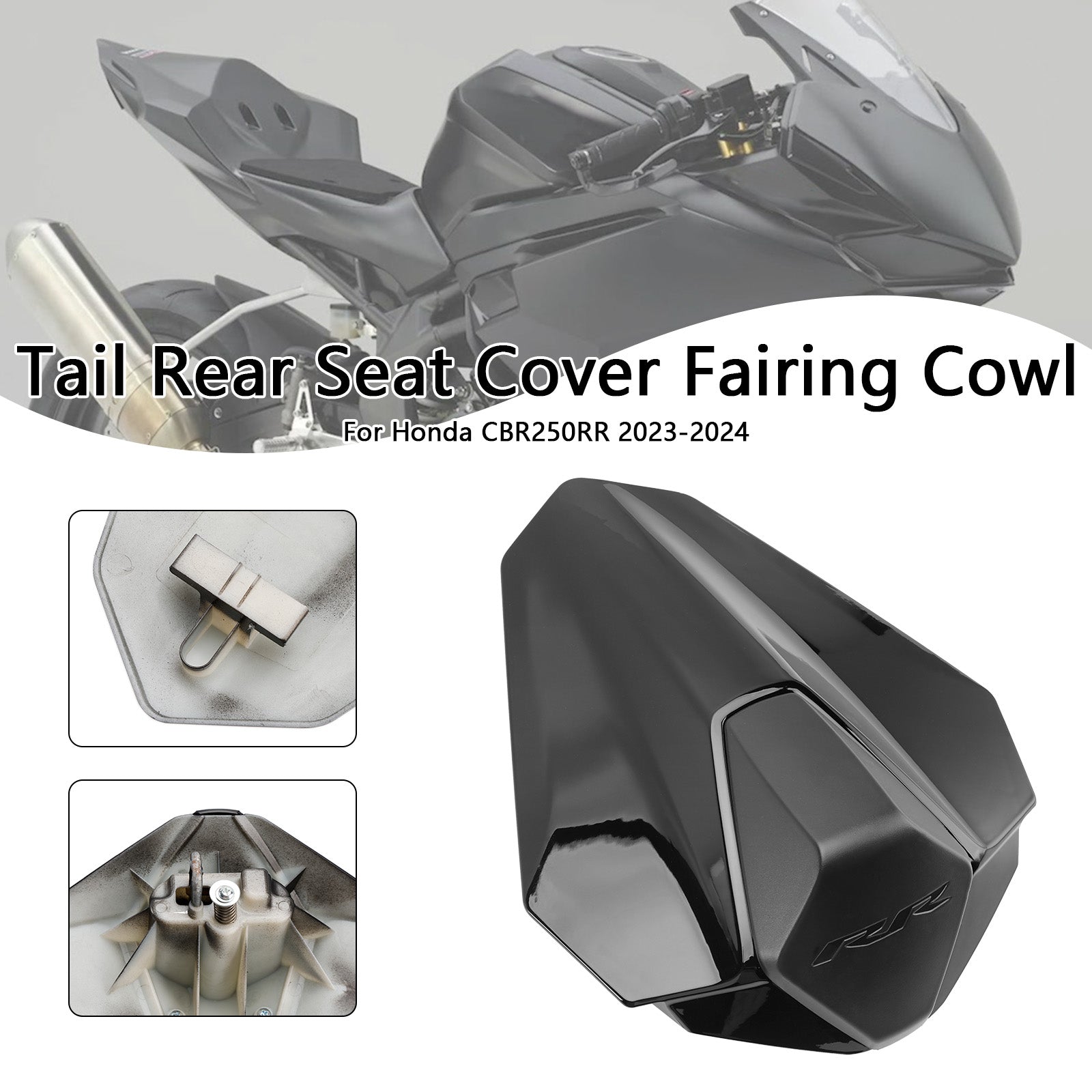 2023-2024 Honda CBR250RR Rear Tail Pillion Seat Fairing Cover