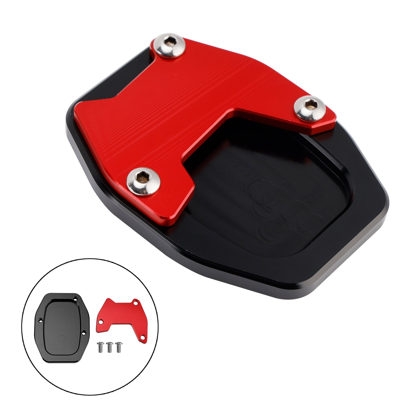 Kickstand Enlarge Plate Pad fit for Honda X-ADV 750 NSS750 2021-2025 Foza 750 2021-2023