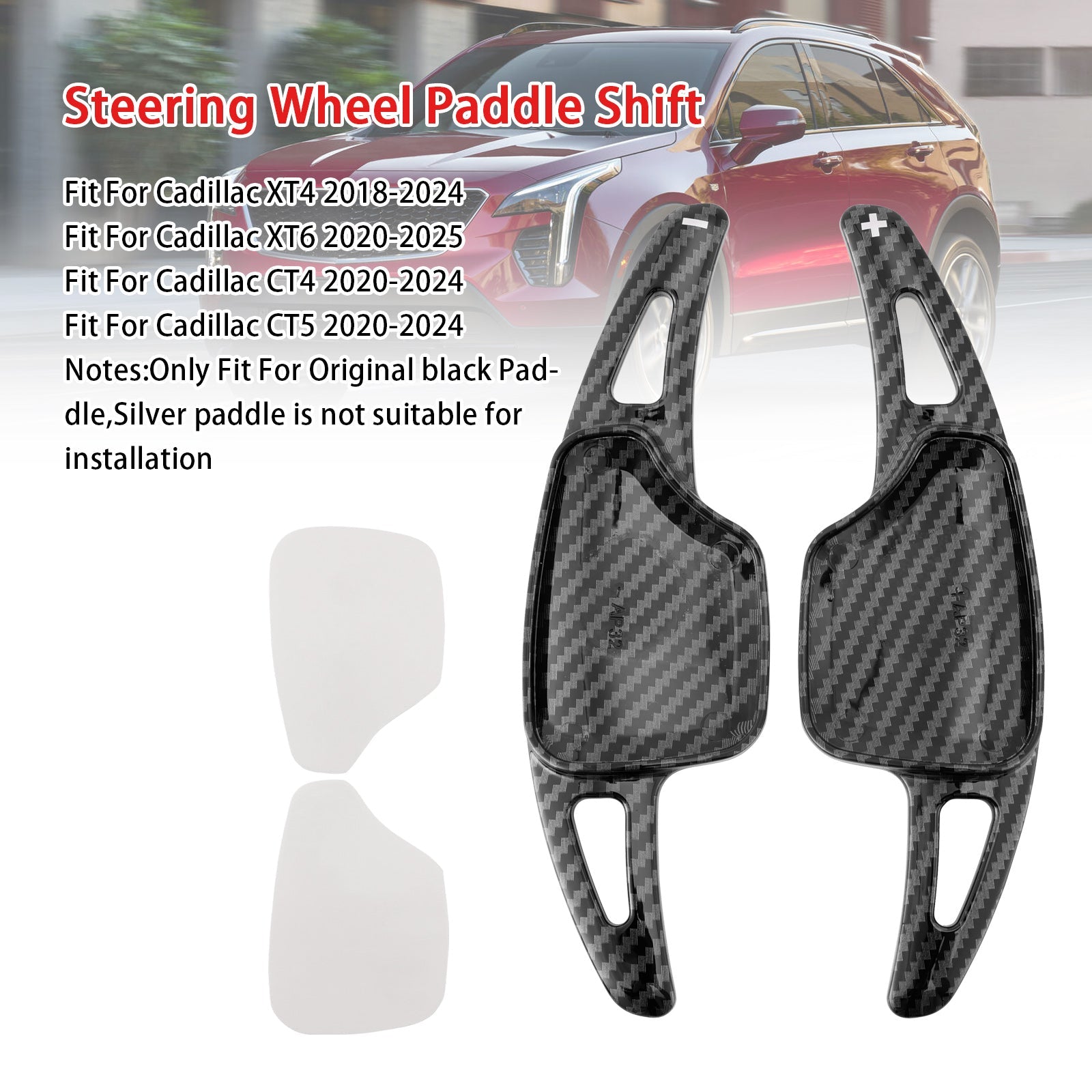 Steering Wheel Paddle Shifter Extension For Cadillac XT4