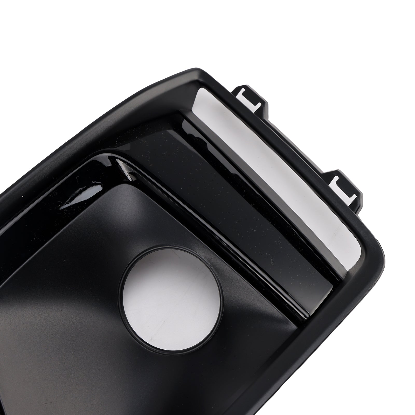 2018-2020 Audi A4 B9 S-LINE S4 Black Front Fog Light Grille Trim Cover