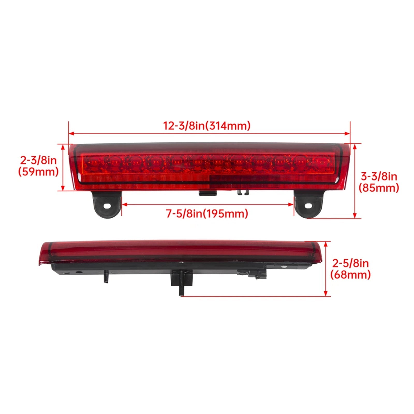Rear LED 3rd Third Brake Light Lamp For Chevy Tahoe Suburban 2000-2006