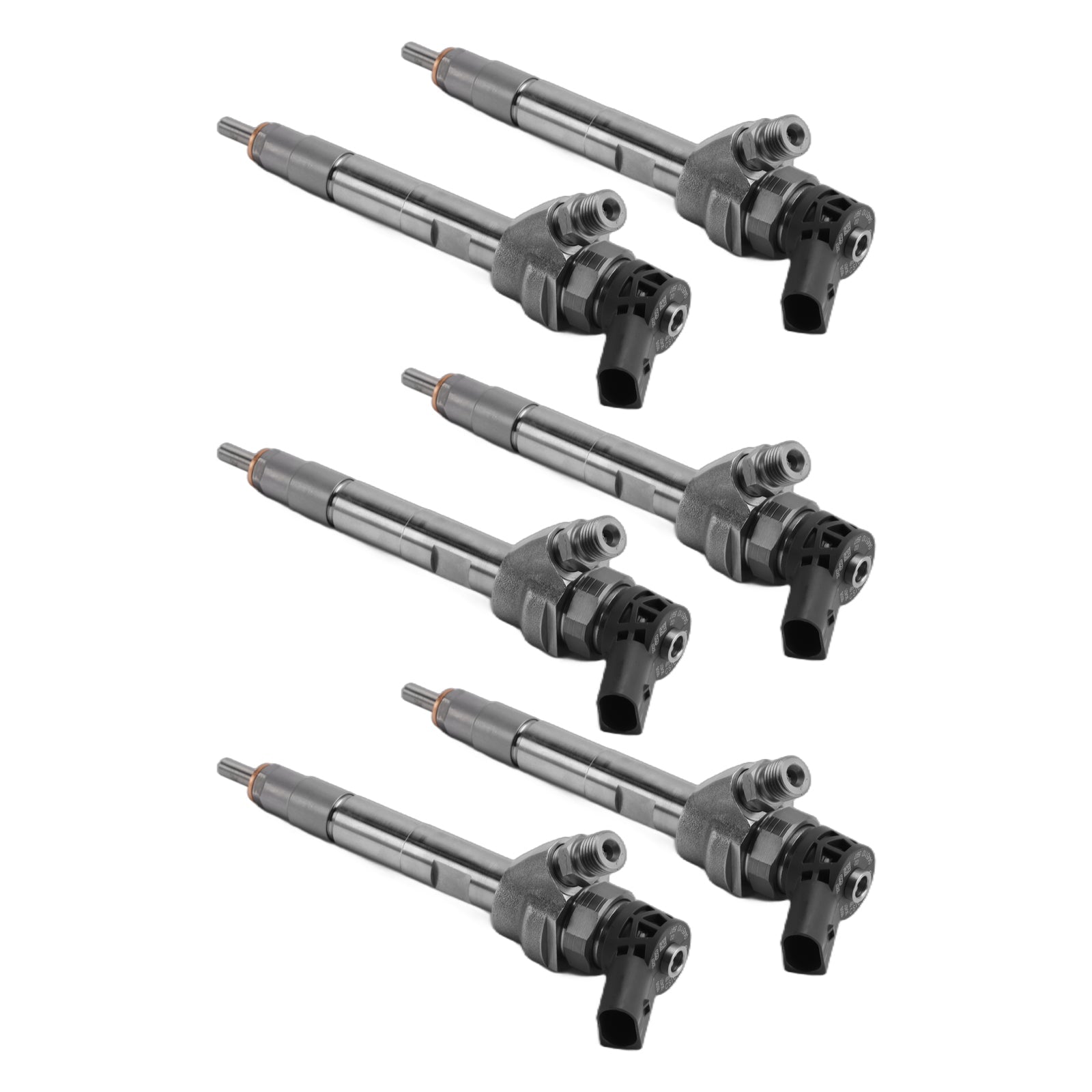 6Pcs Fuel Injector For BMW F10 F30 F15 328d X5 535d 740Ld N47 N57 0445110597