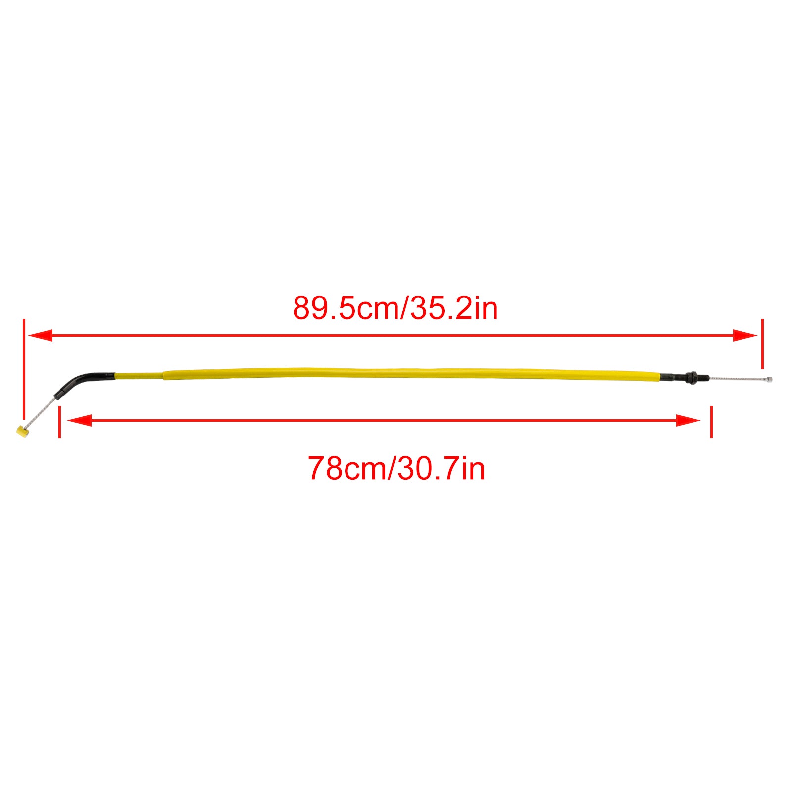 2019-2023 Honda CBR650R Motorcycle Clutch Cable Replacement Yellow