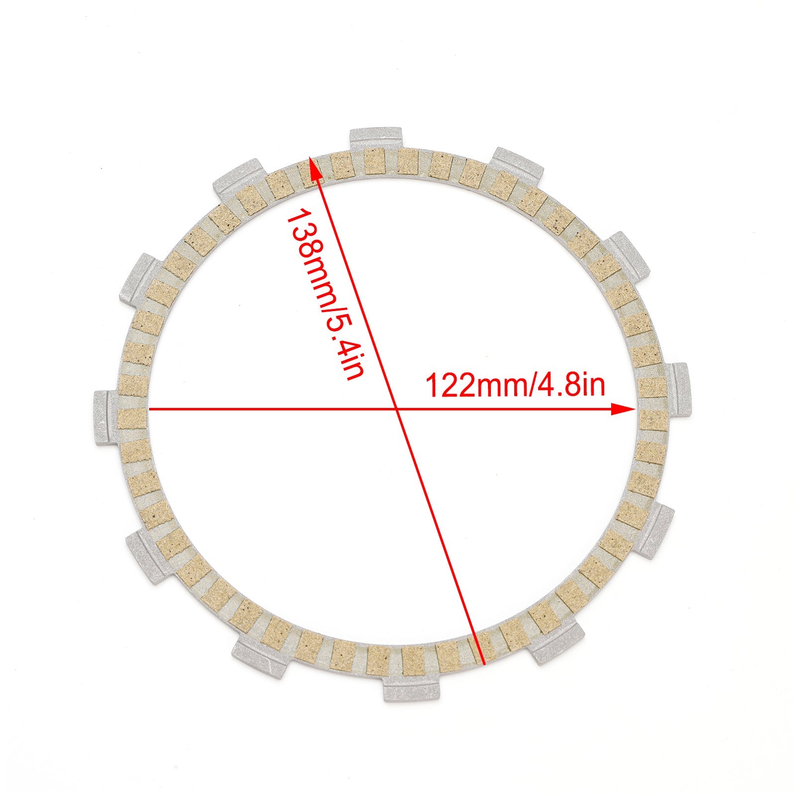 클러치 마찰 플레이트 키트 가와사키 ZX1000 닌자 H2R 2015-24 21441-24F50에 적합합니다.