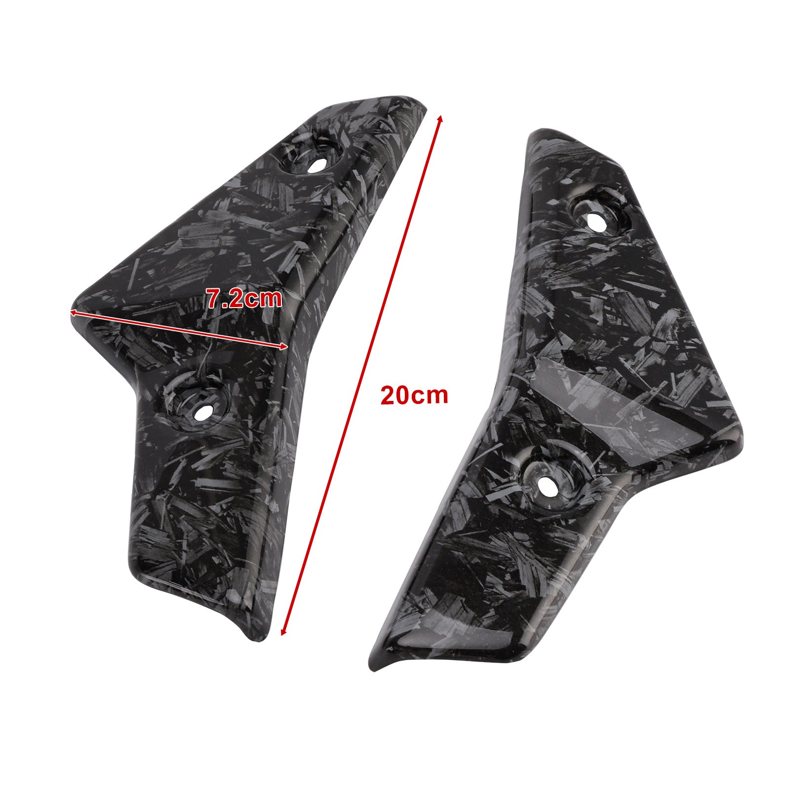 2020-2022 Street Triple 765 R/RS Radiator Side Cover Fairing Panels
