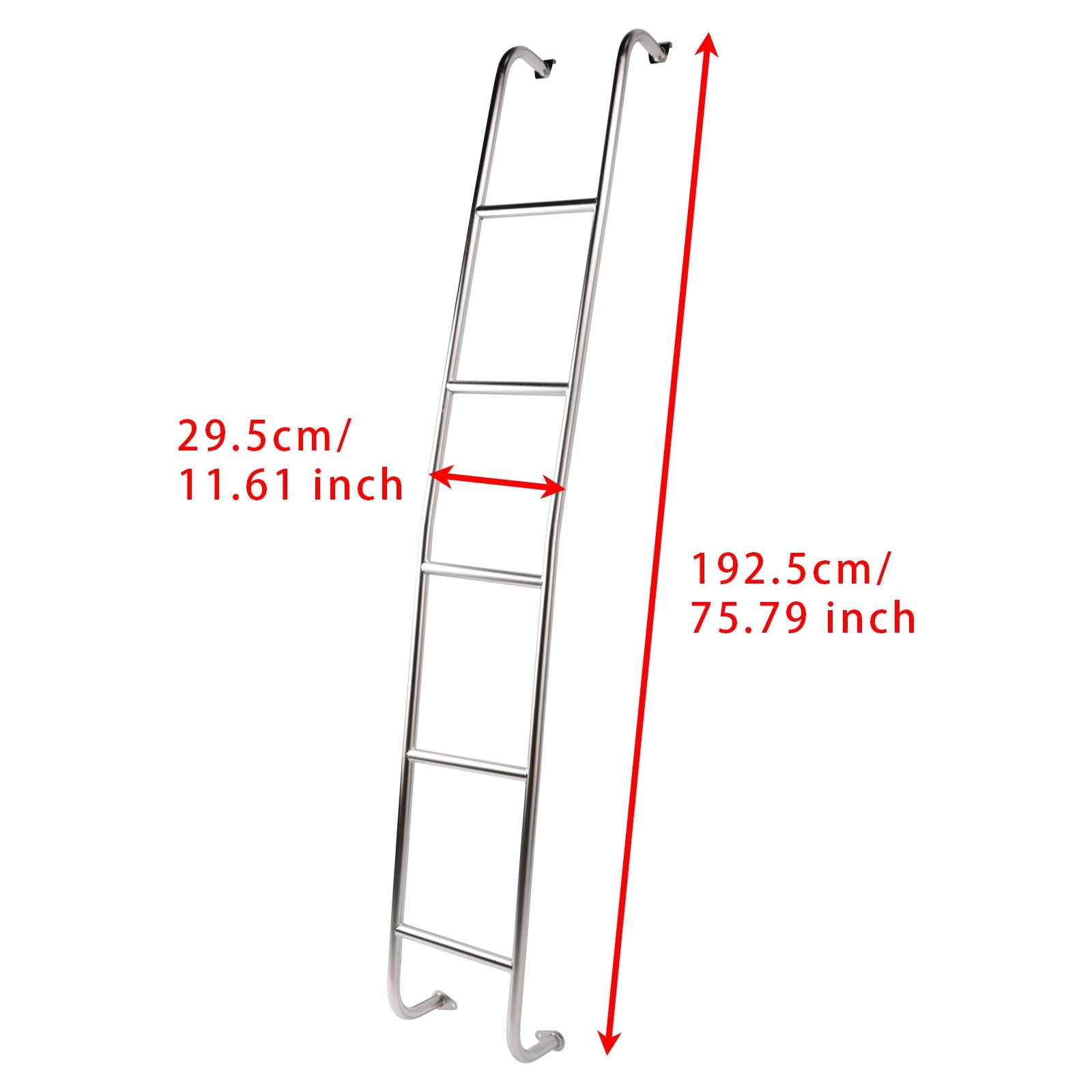 093NVL 2011-2021 NISSAN NV3500 HD High Roof 5-Step Van Ladder