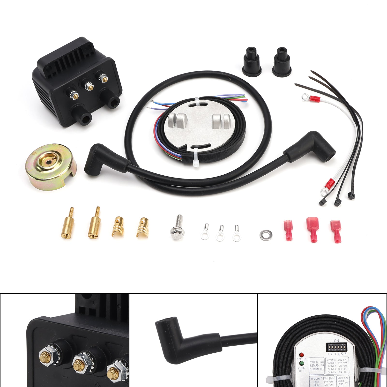 Double Fire Electronic Ignition Kit53-660 for Sportster models 1971-2003