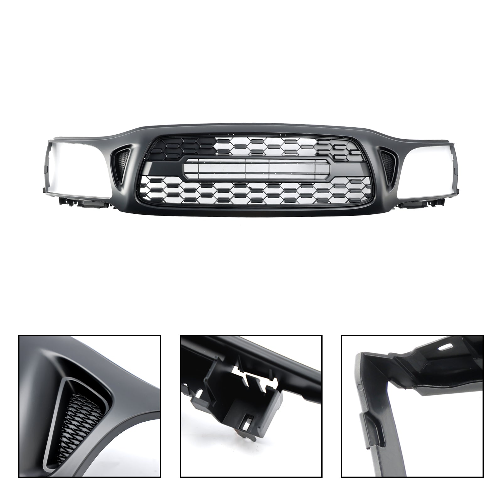 2001-2004 Toyota Tacoma TRD PRO Honeycomb Front Bumper Grille Grill