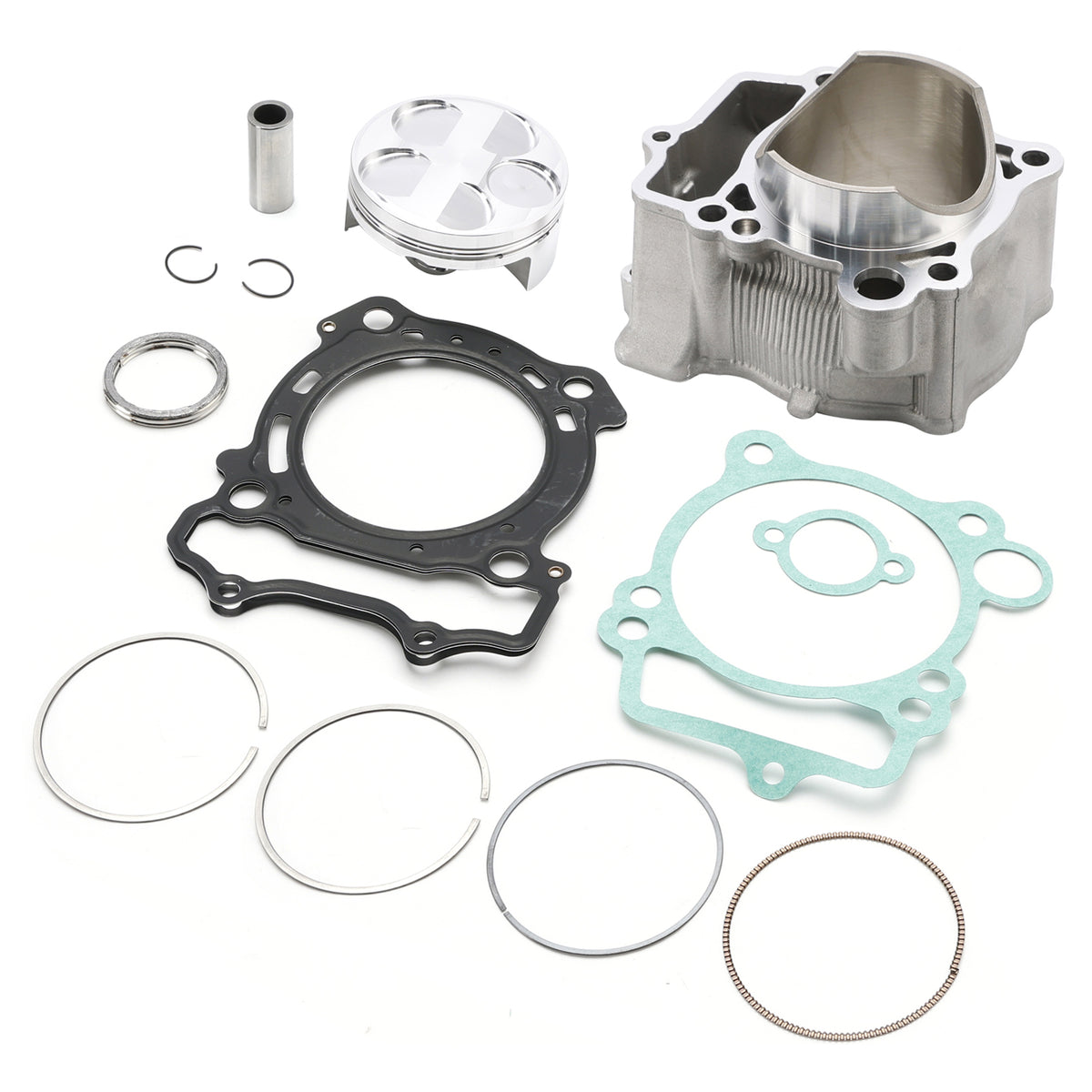 77mm Cylinder Piston Top End Rebuild Kit for Yamaha YZ250F WR250 YZ 250F 2001-2013 5XC-11311-20, 5XC-11311-10, 5XC-11311-01 5NL-11631-10, 5NL-11631-20