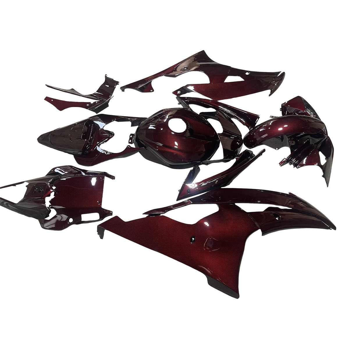 Injection Fairing Kit Bodywork Plastic ABS For Yamaha YZFR6 YZF-R6 2008-2016