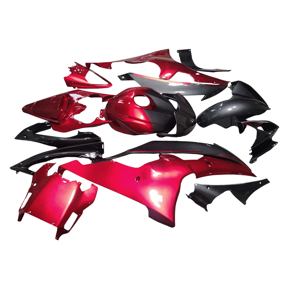 Injection Fairing Kit Bodywork Plastic ABS For Yamaha YZFR6 YZF-R6 2008-2016