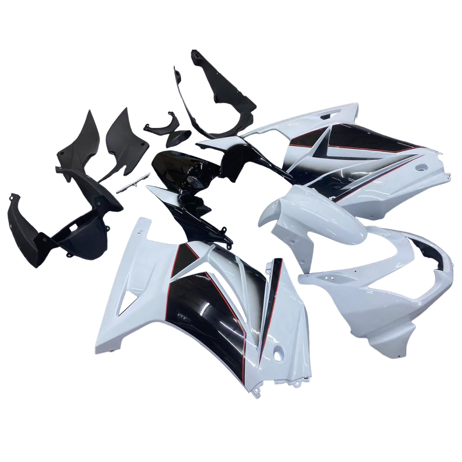 2008-2012 EX250 / Ninja 250R Bodywork Fairing ABS Injection Molded Plastics 4 Colors Generic