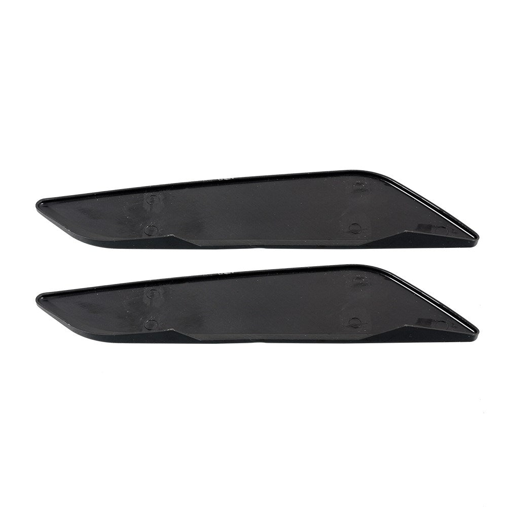 Gloss Black Fender Side Air Vent Cover Trim For BMW 5 Series 2017-2023