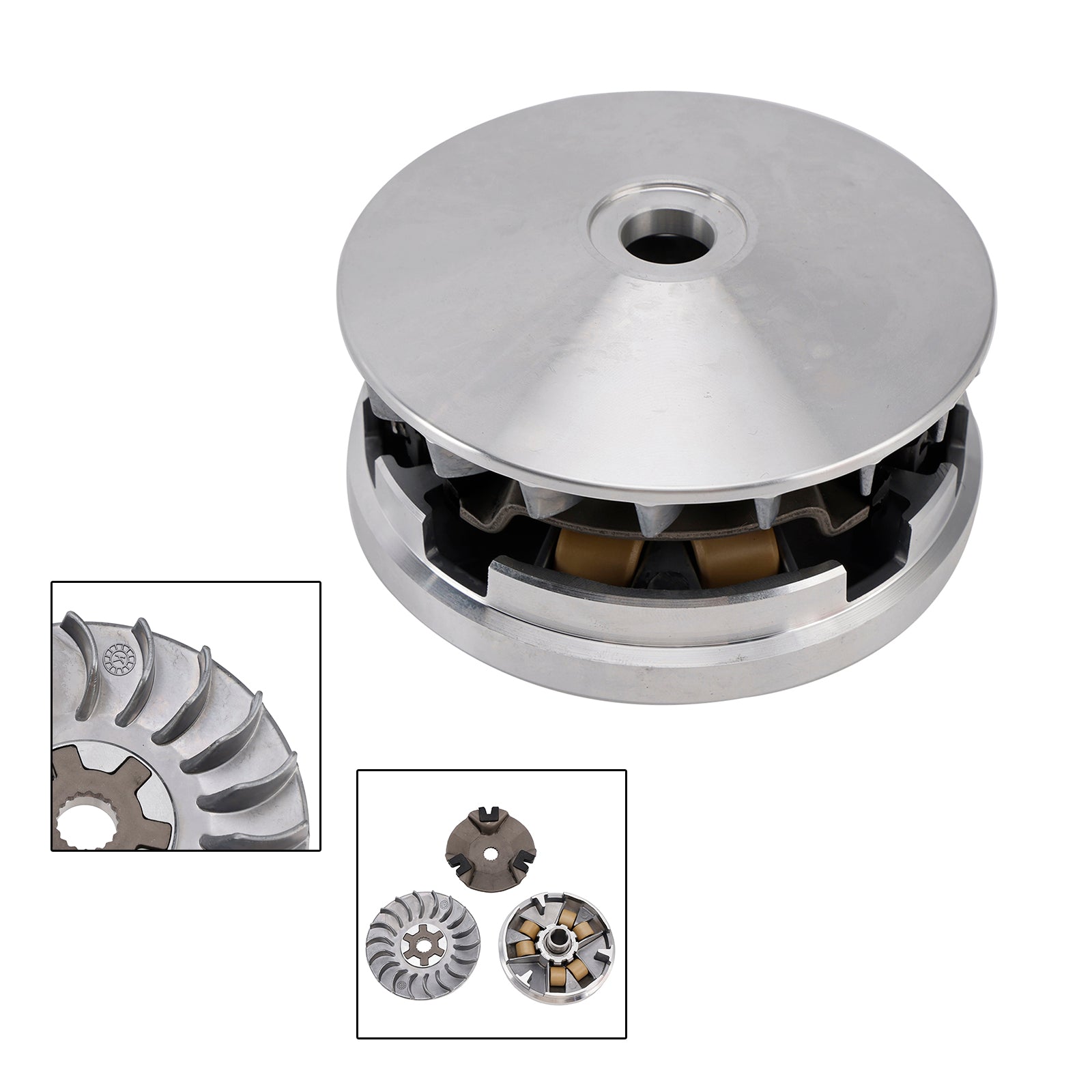 Front Clutch Variator Pulley Set 22102-116-000 For Adly Atv 50 V/Rs Supercross