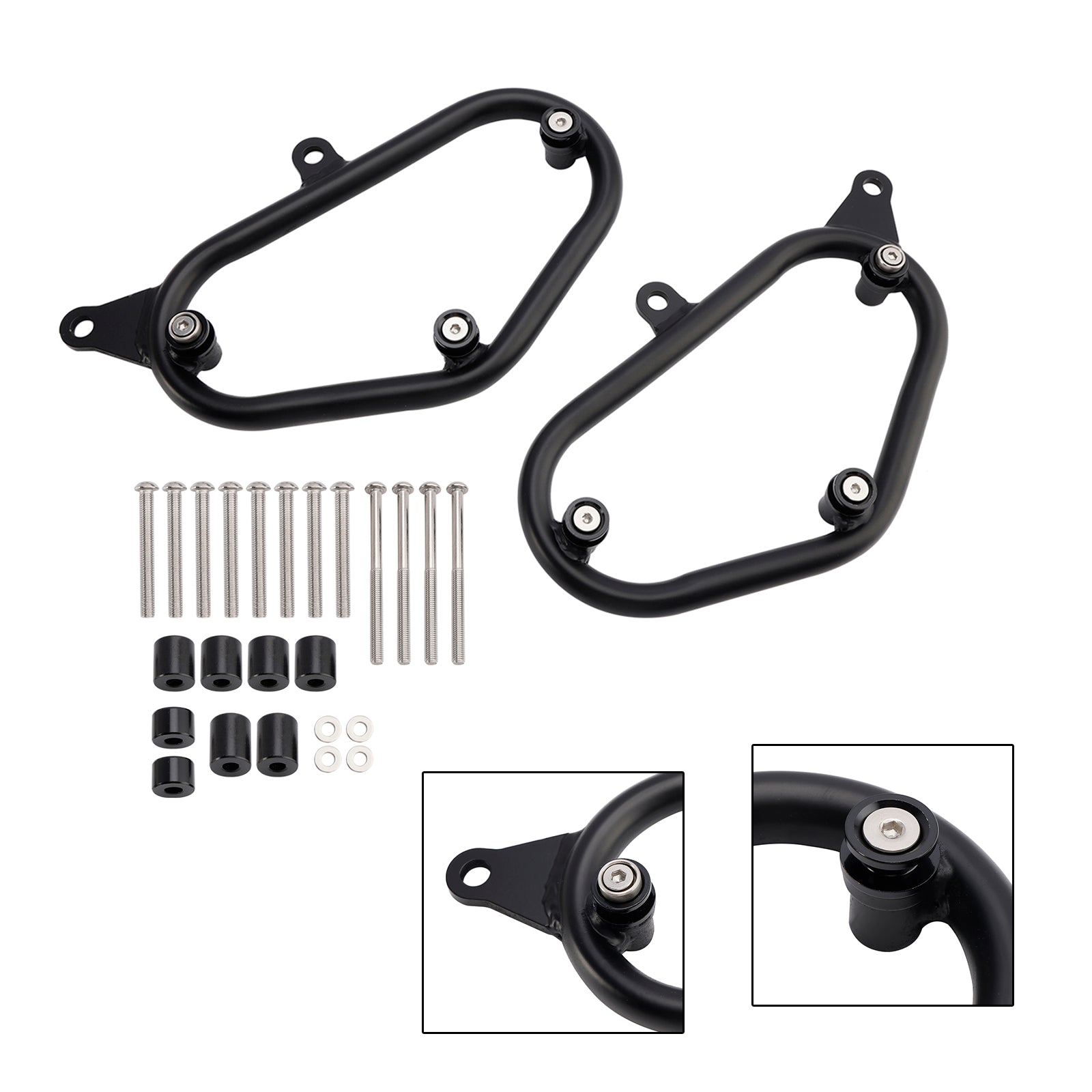 2024-2025 Kawasaki Eliminator 500 Side Saddle Bag Mounting Bracket Black