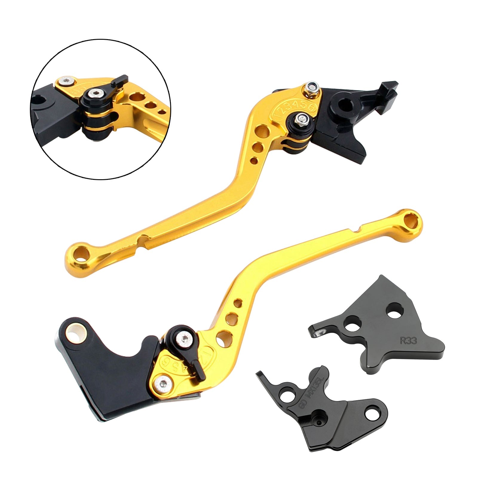 2005-2014 야마하 YBR125 롱 클러치 브레이크 레버