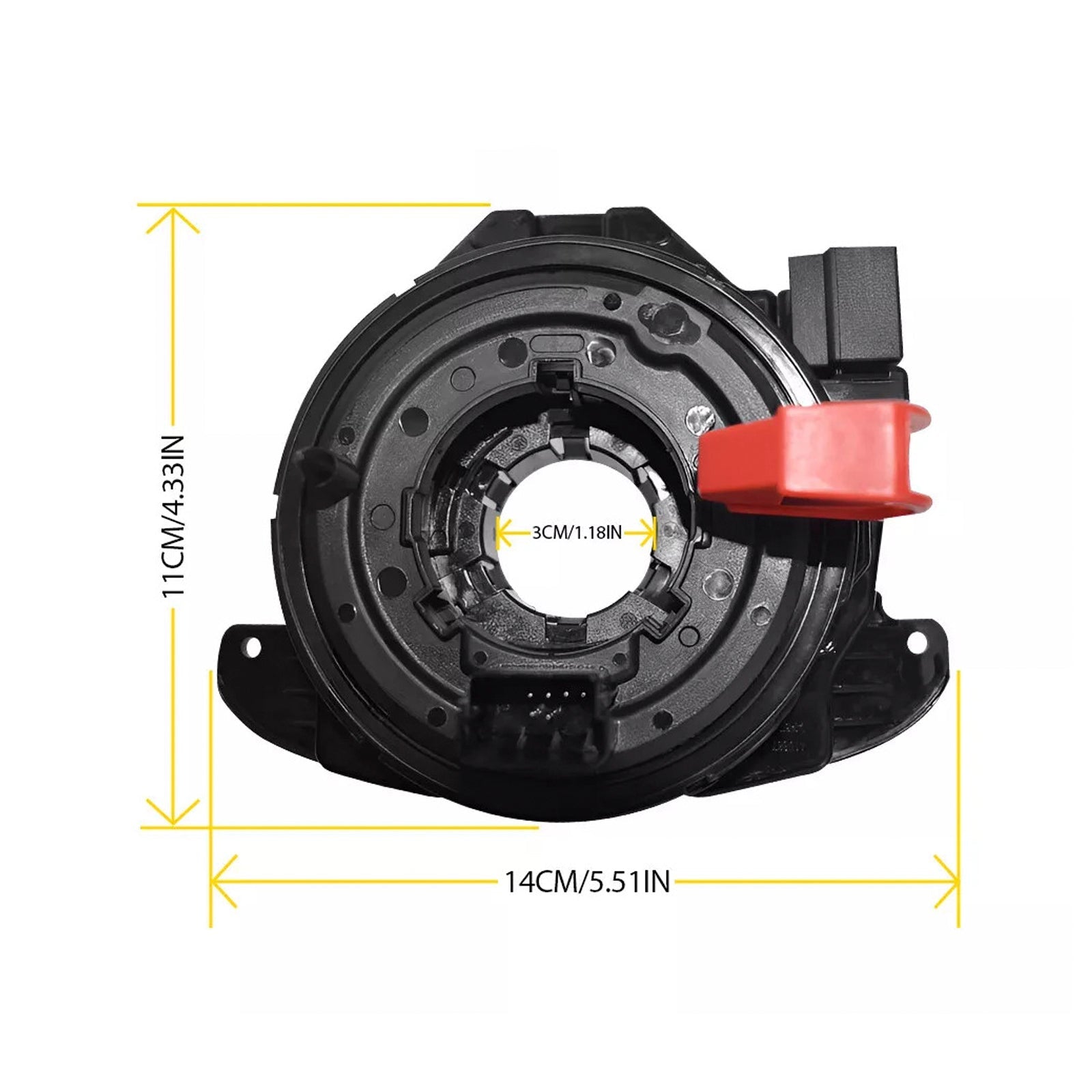Spiral Cable Clock Spring Squib 6C0959653 For Seat Skoda Vw Polo V 6R1/6C1