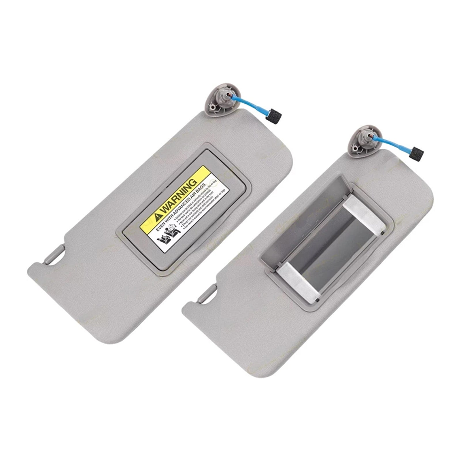 Pair Of Gray Sun Visor 83280TA5A51ZA For Honda Accord 2008-2017