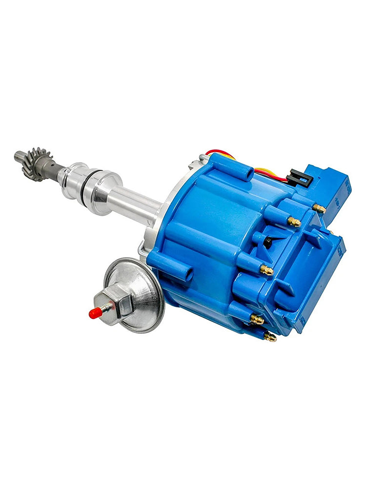 Distributor 65,000 KV Coil 7500 RPM Module For Ford 351C 351M 400 429 460