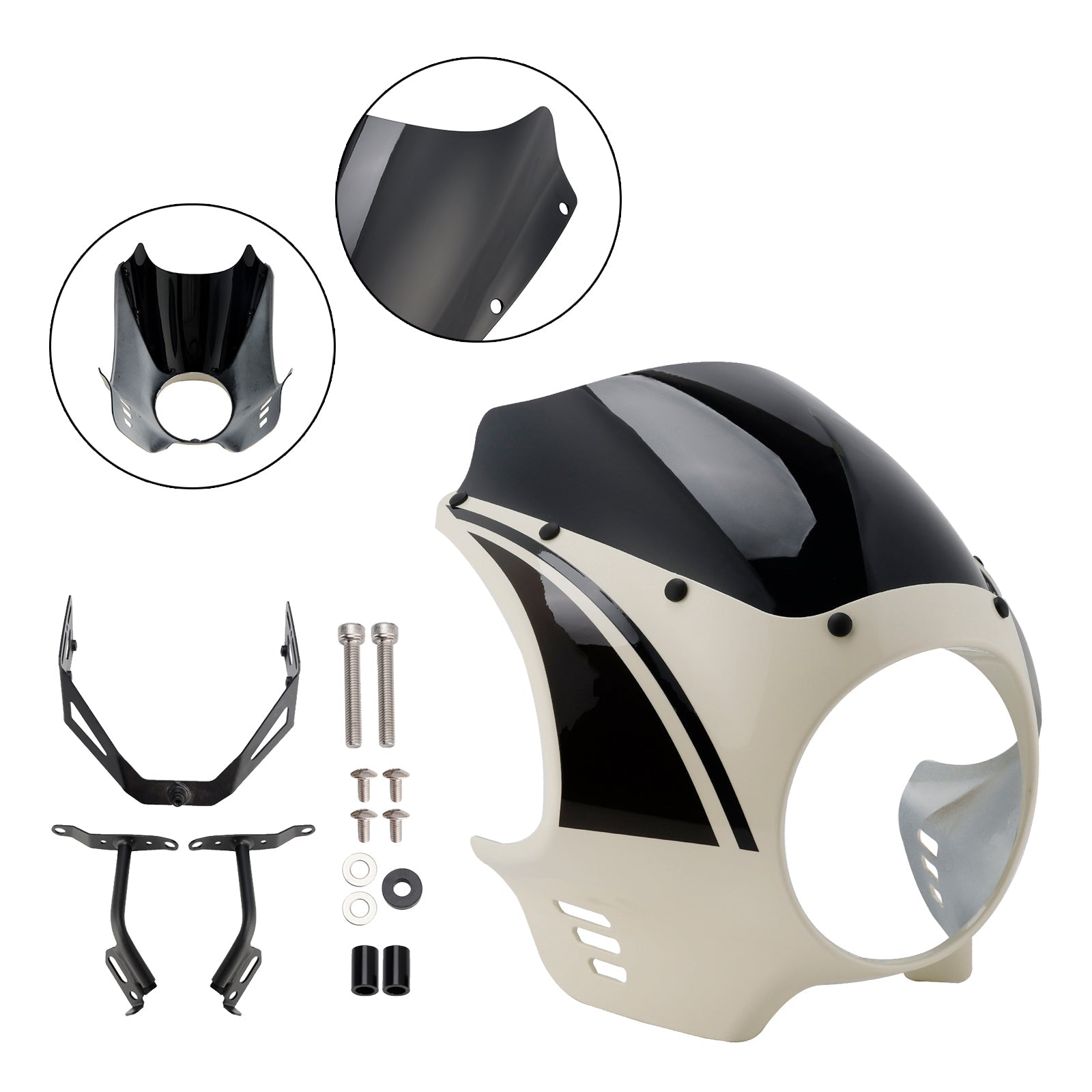 2022-2025 Yamaha XSR900 Headlight Fairing Windshield WindScreen