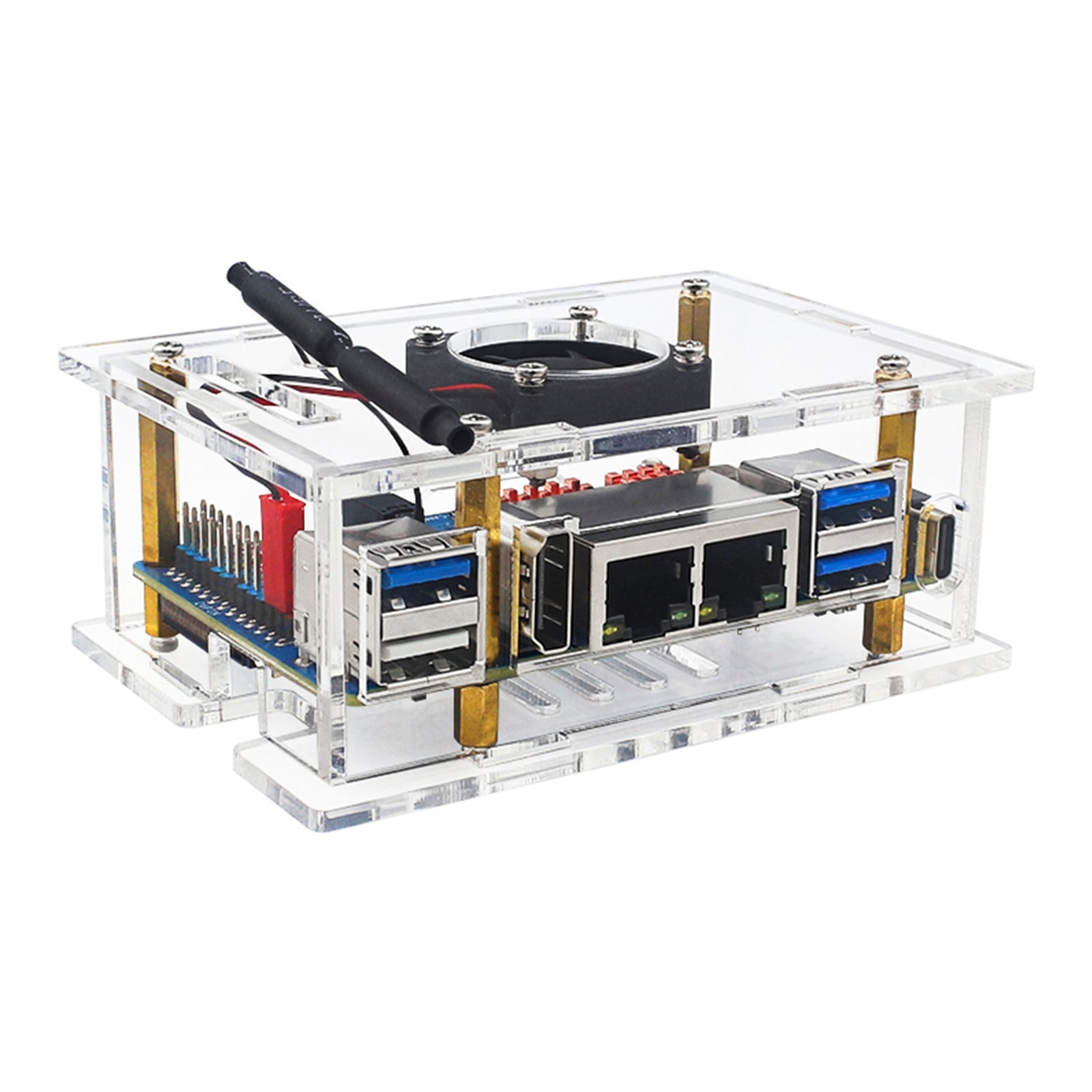 Orange Pi RV2 Dedicated Shell Development Board Acrylic Shell Transparent Box