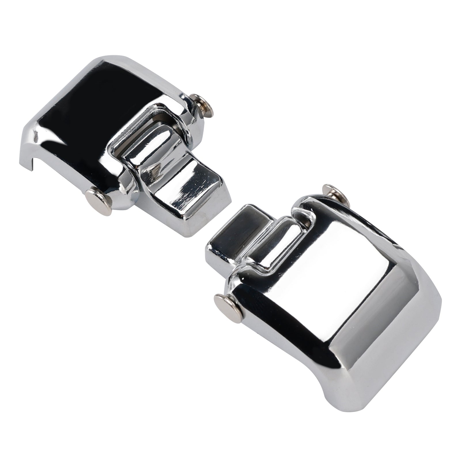 Hinges and Latch Kit Silver For Touring Razor Chopped King Tour Pack 2014-2023