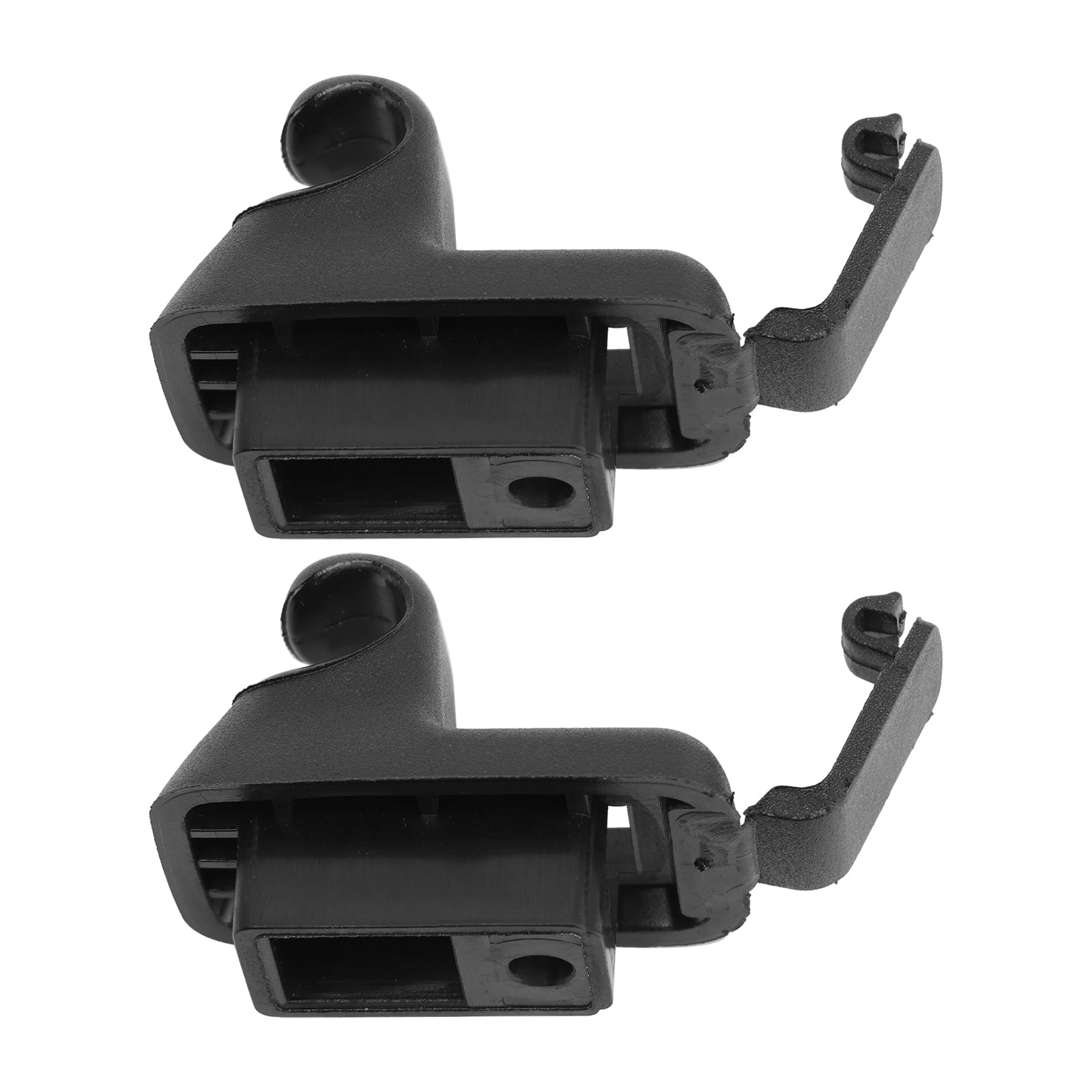 2x Black Sun Visor Clip 1RF14DX9AB Fit For Chrysler 300 Dodge Charger 2011-2020