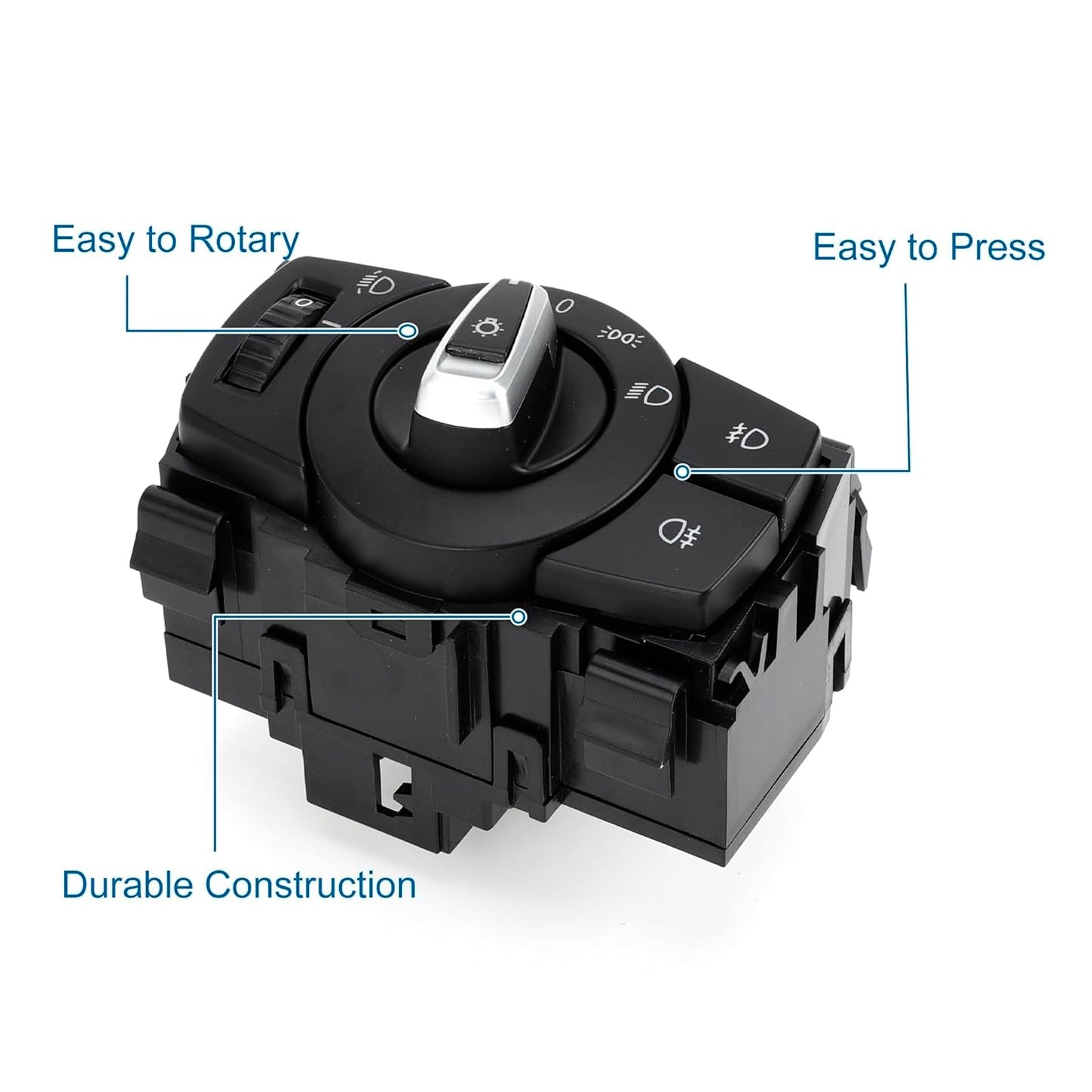 2007-2011 For BMW 328i Headlight Switch Fog Light Control Switch 61319169405