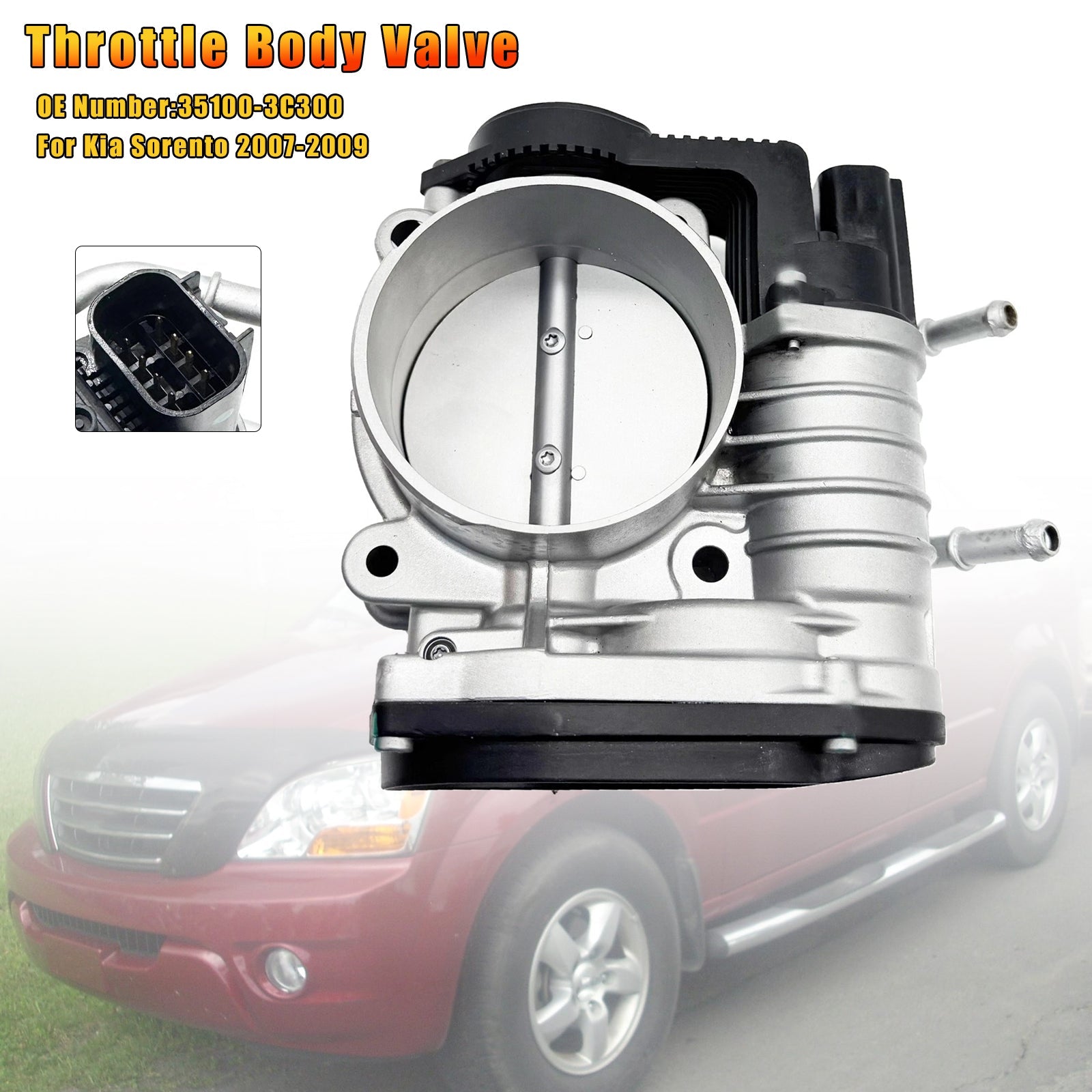 Throttle Body Valve 35100-3C300 For Kia Sorento 3.3L 3.8L V6 2007-2009