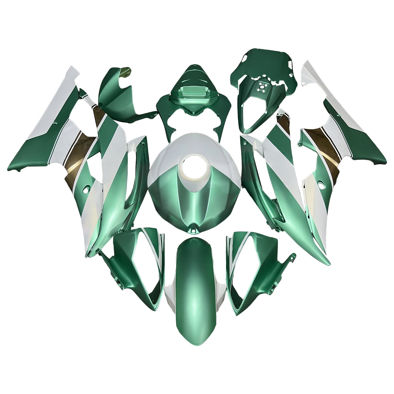 Injection Fairing Kit Bodywork Plastic ABS For Yamaha YZFR6 YZF-R6 2008-2016