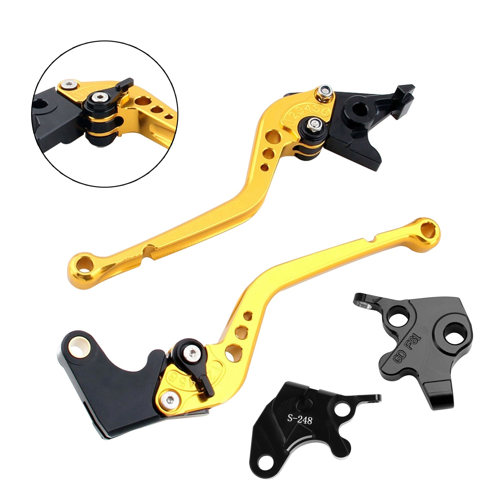 2008-2011 YAMAHA YZF R125 Long Clutch Brake Lever