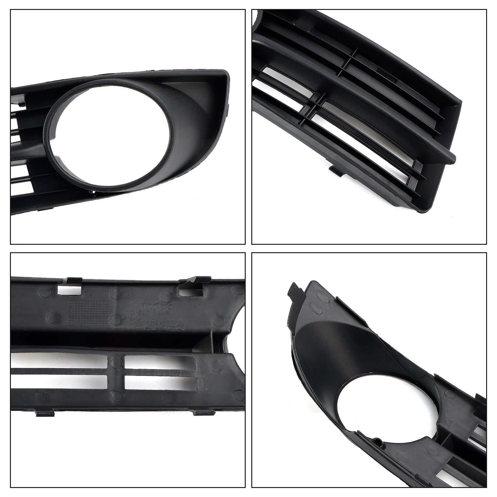 Front Bumper Foglight Grille Fit VW Caddy Life 2004-2010 Fit Touran 2003-2006