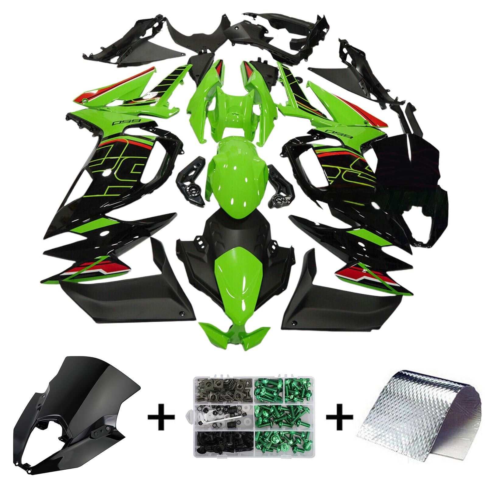 Kawasaki ER-6F Ninja650 2020-2025 Fairing Kit Bodywork ABS
