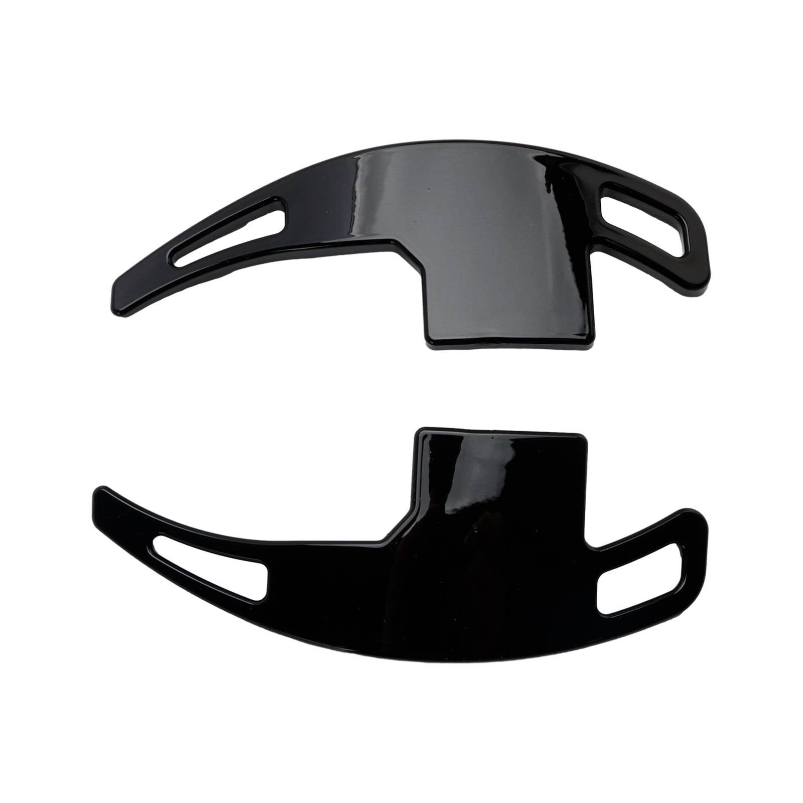 블랙 스티어링 휠 시프트 패들 시프터 확장 FIT FORD Mustang 2015-2023