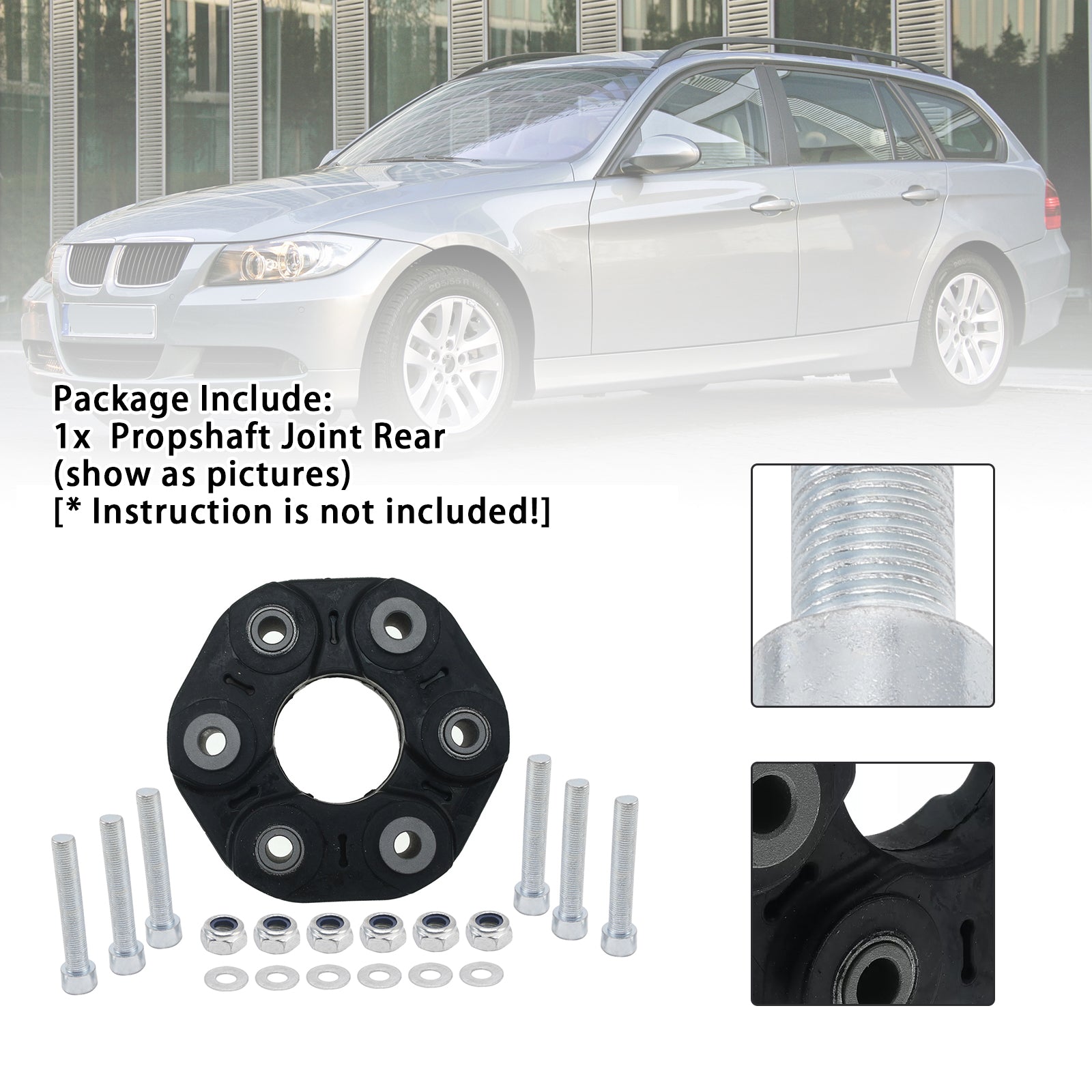 Propshaft Joint Rear 26117527392 For BMW 1 3 5 Series E81 E90 F10 X1 E84 X3 F25