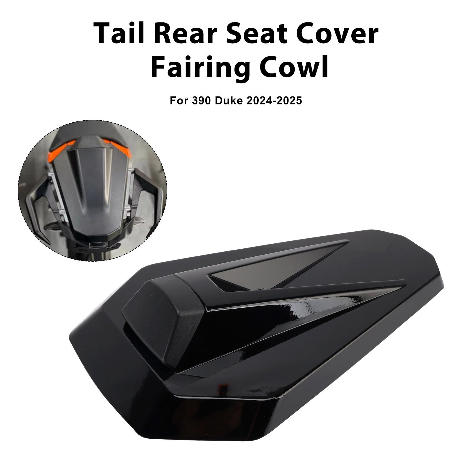 2024-2025 390 Duke Tail Rear Seat Cover Fairing Cowl