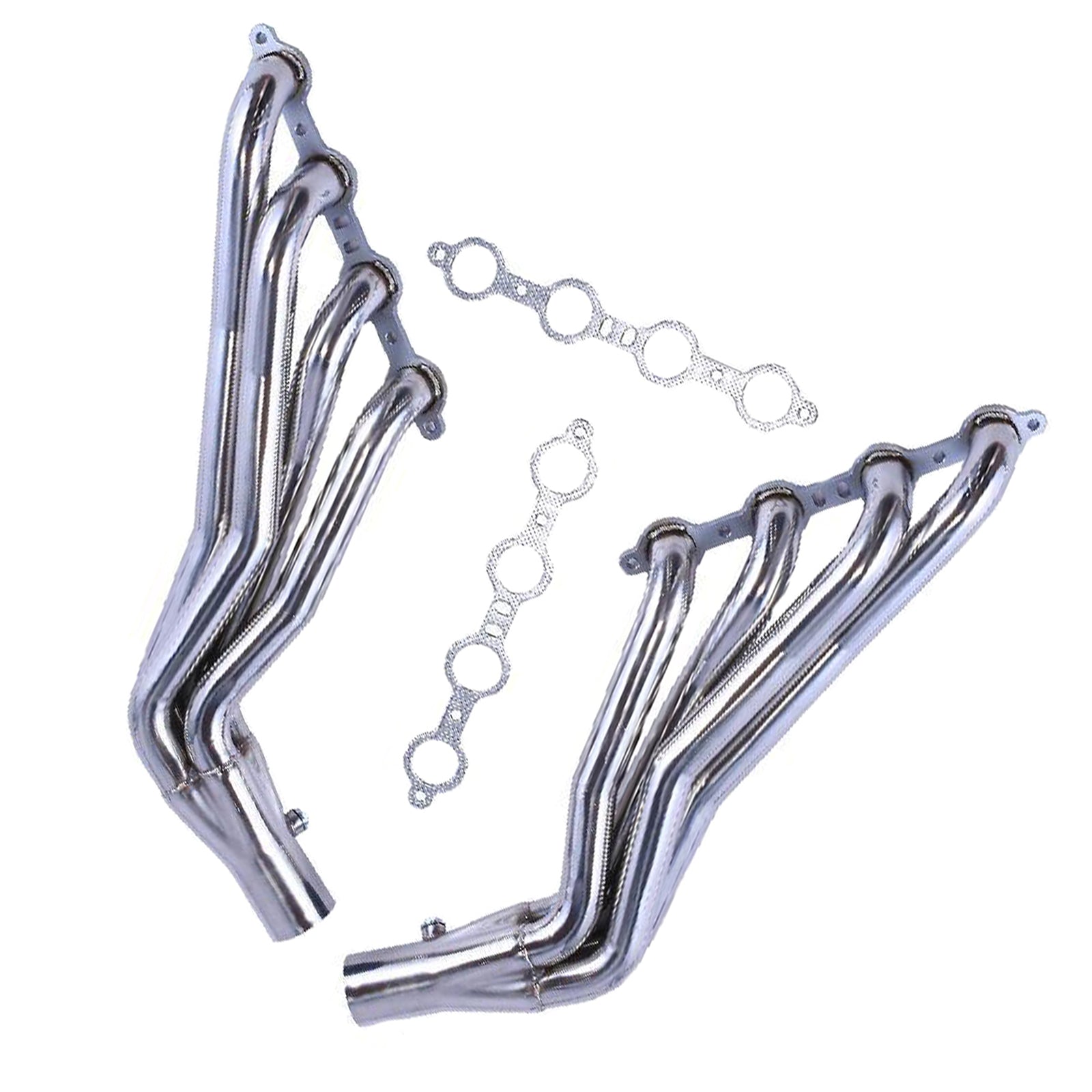 LS2 LS3 Exhaust Manifold Header Fit Chevy C10 LS LS1 LS6 Long Tube 1-7/8